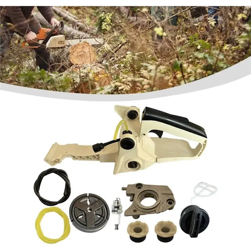 B97A-For Lawn And Garden Repair Gas Tank Wear Resistant Plastic Construction Outdoor Equipment Replacement Parts Aftermarket Tan
