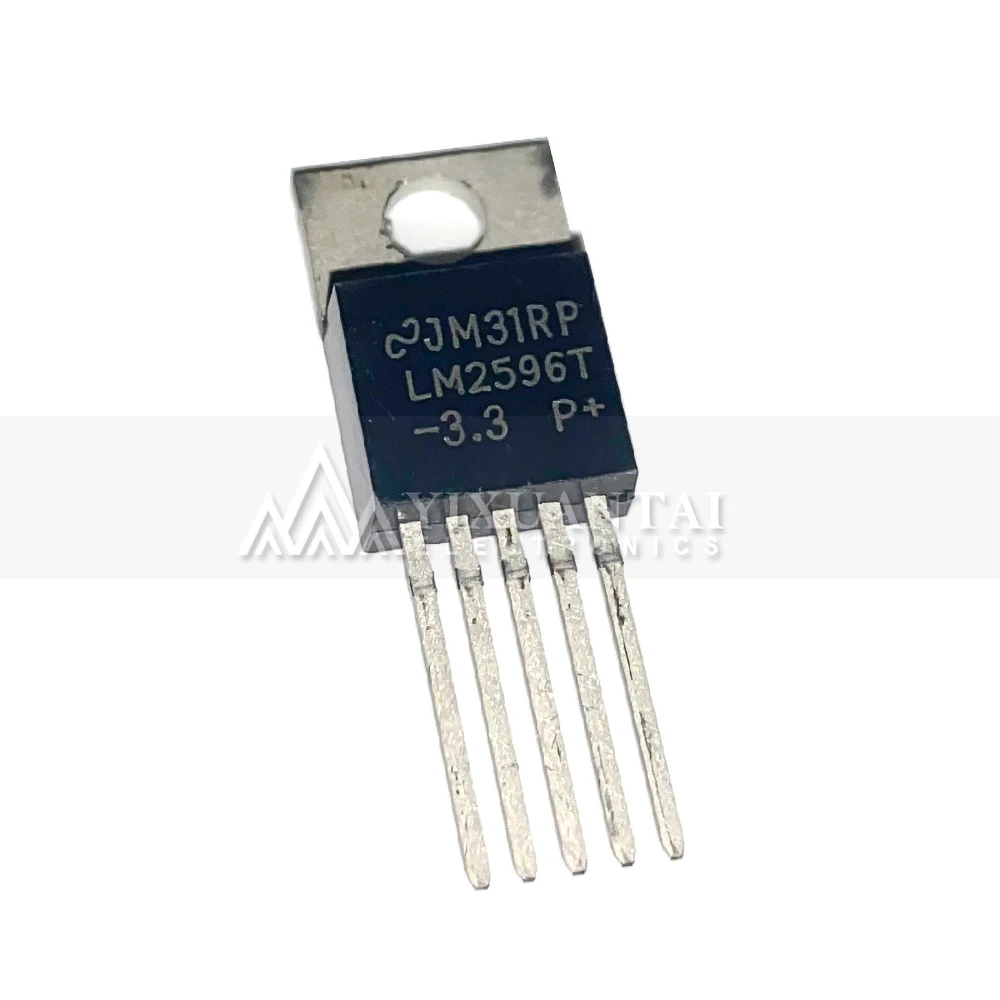 

10PCS/LOT NEW Original LM2596T-3.3 IC REG BUCK 3.3V 3A TO220-5 Marking: LM2596T