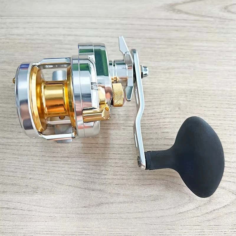 WSF06 Slow Jigging Reel Sea Fishing Goods Accessories Aluminum Alloy Full Metal Fishing Reels Saltwater Boat Reel