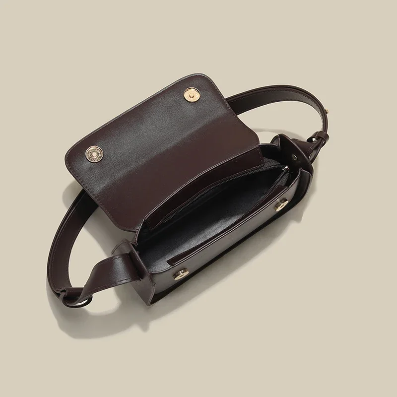 IELGY - Retro nowa moda damska torba podsiodłowa torba na ramię typu crossbody