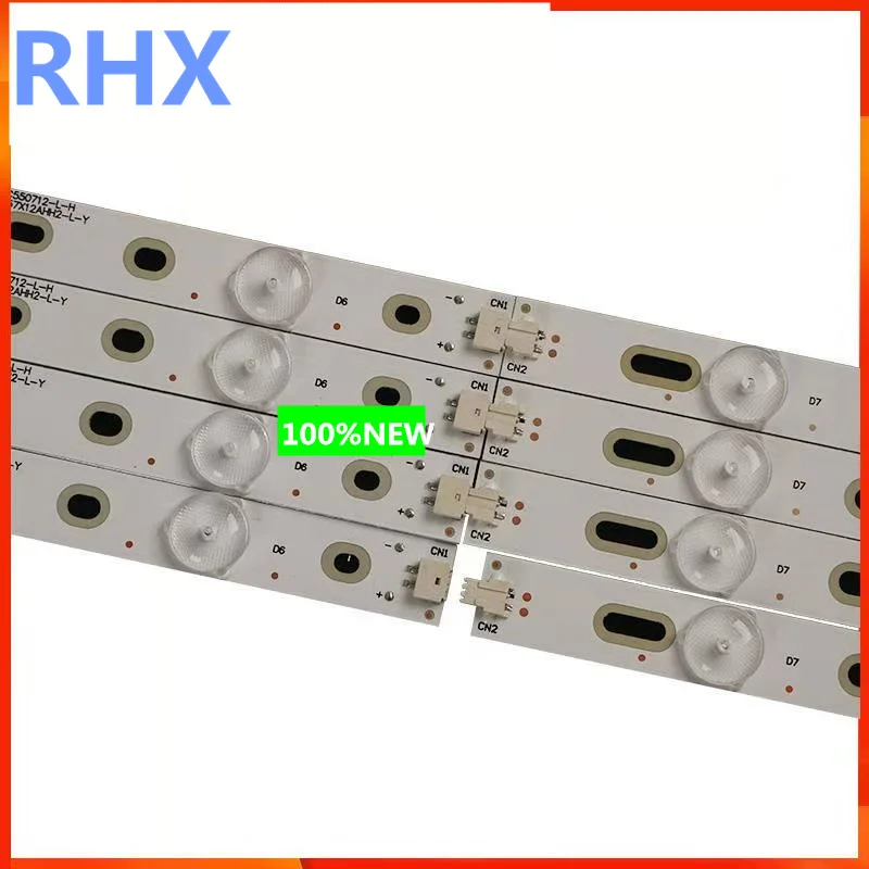 LED شريط إضاءة خلفي 12 مصباح ل AOC 55 "TV 55PUF6701/T3 GJ-2K15-D2P5C-550-D712-AF62-V1-R L 55PUF6461/T3 TPT5501J 55PUF6061/T3
