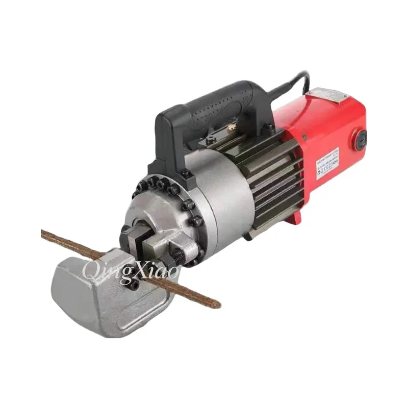 Portable Handheld Rebar Cutting Bending Straight Machine Mini Electric Steel Bar Cutter Bender Construction Site Processing Tool