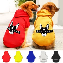 Dog Winter Hooded Sweatshirt for Small and Medium Doggy Pet Coat Puppy Cat Jacket Clothes Chihuahuas French Bulldog Costume