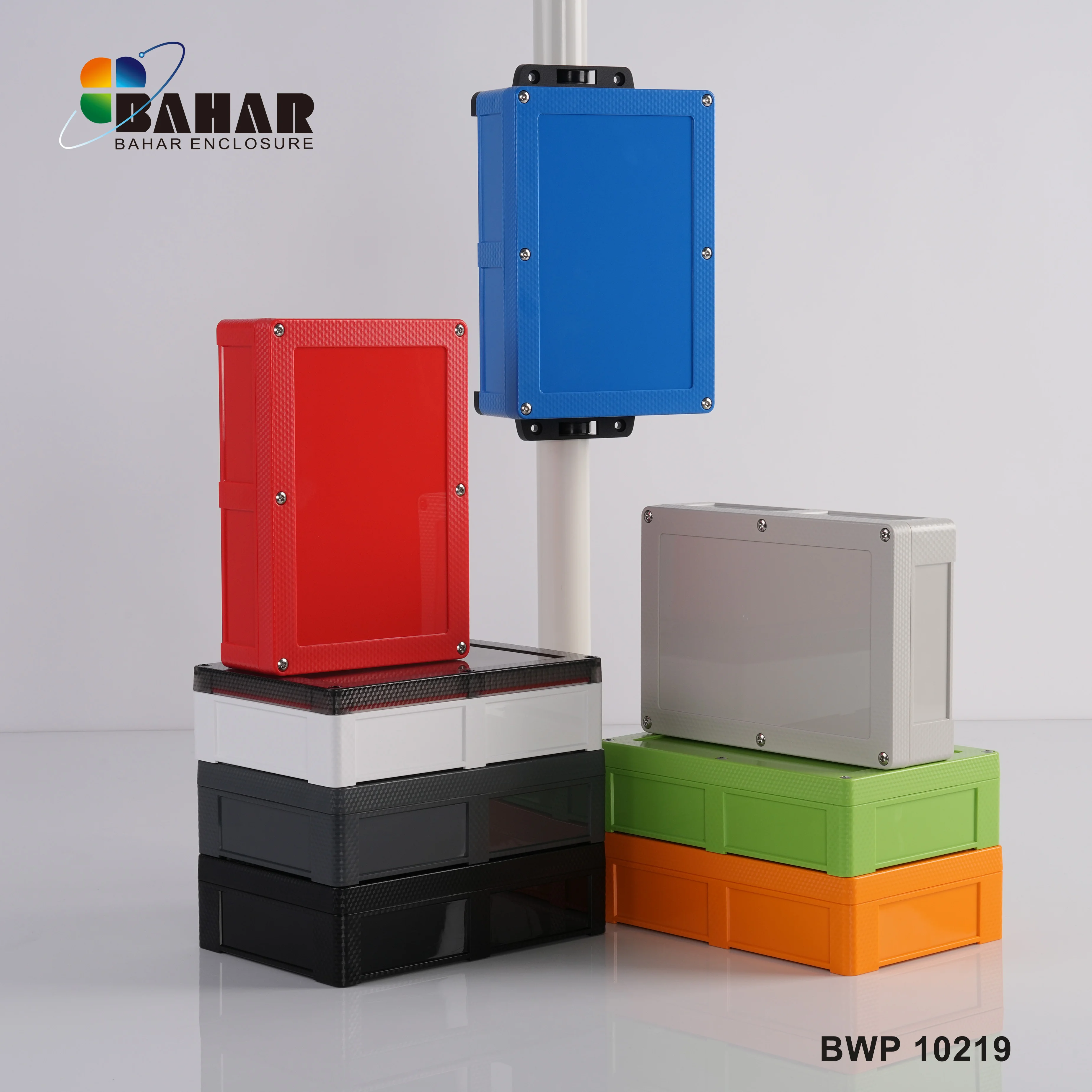 Durable Bahar Enclosure IP68 Outdoor Waterproof Box High Quanlity ABS Plastic Housing Electrical Connection Box BWP 10219-A