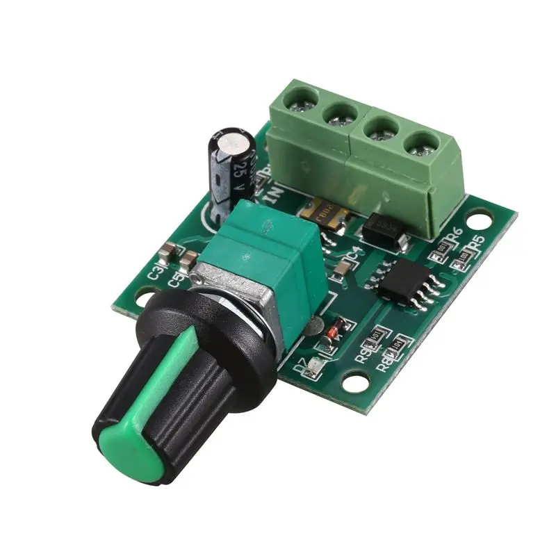 AA81-4X Low Voltage DC PWM Motor Speed Controller Module 1.8V 3V-5V-6V 12V 2A