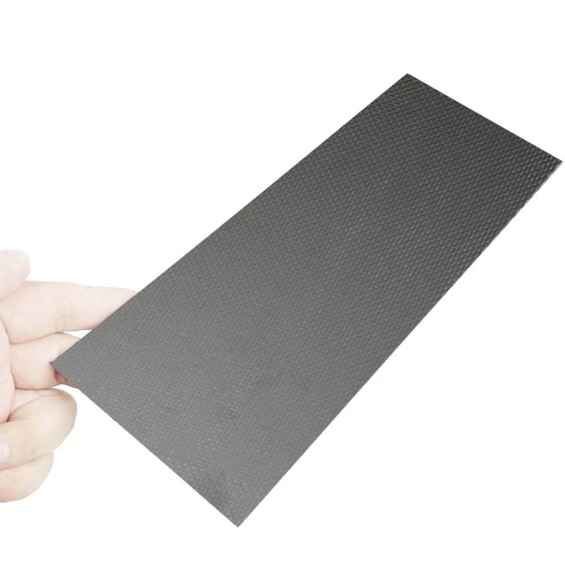 462D Carbon Fiber Board 3K 100x250mm Lightweight 3K Twill Weave Panel Sheet Replacement For Automotive Customization