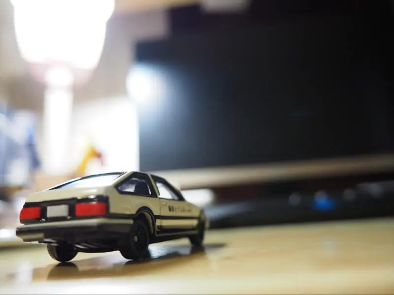 TOMY-Inicial D Toyota AE86 Supra RX7 GTR Modelo de carro de liga, dietas e veículos de brinquedo, modelo em miniatura para crianças