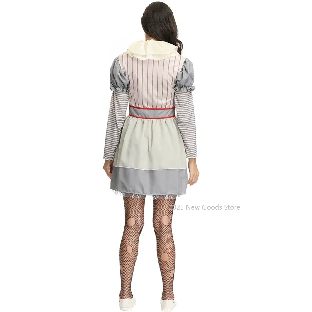 映画ハロウィンジョーカーペニーワイズピエロコスプレドレススーツ大人女性怖いドレスカーニバル絶賛パーティー衣装アクセサリー小道具