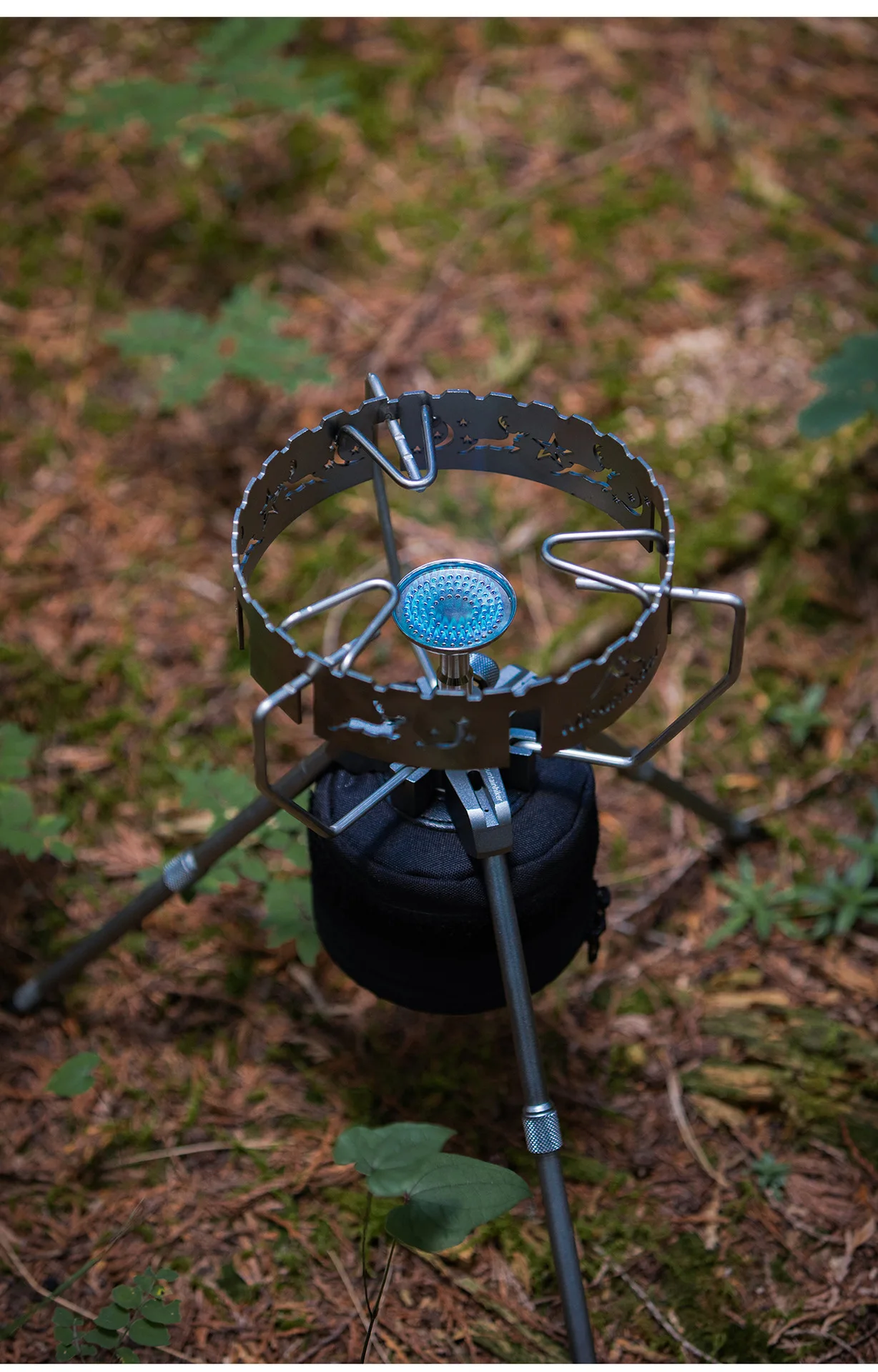 Mountainhiker Outdoor 3300W Hochleistungs-Gaskocher Mini Camping-Gasbrenner Tragbarer Picknick-Wander-Kochherd Überlebensofen – Detail 15