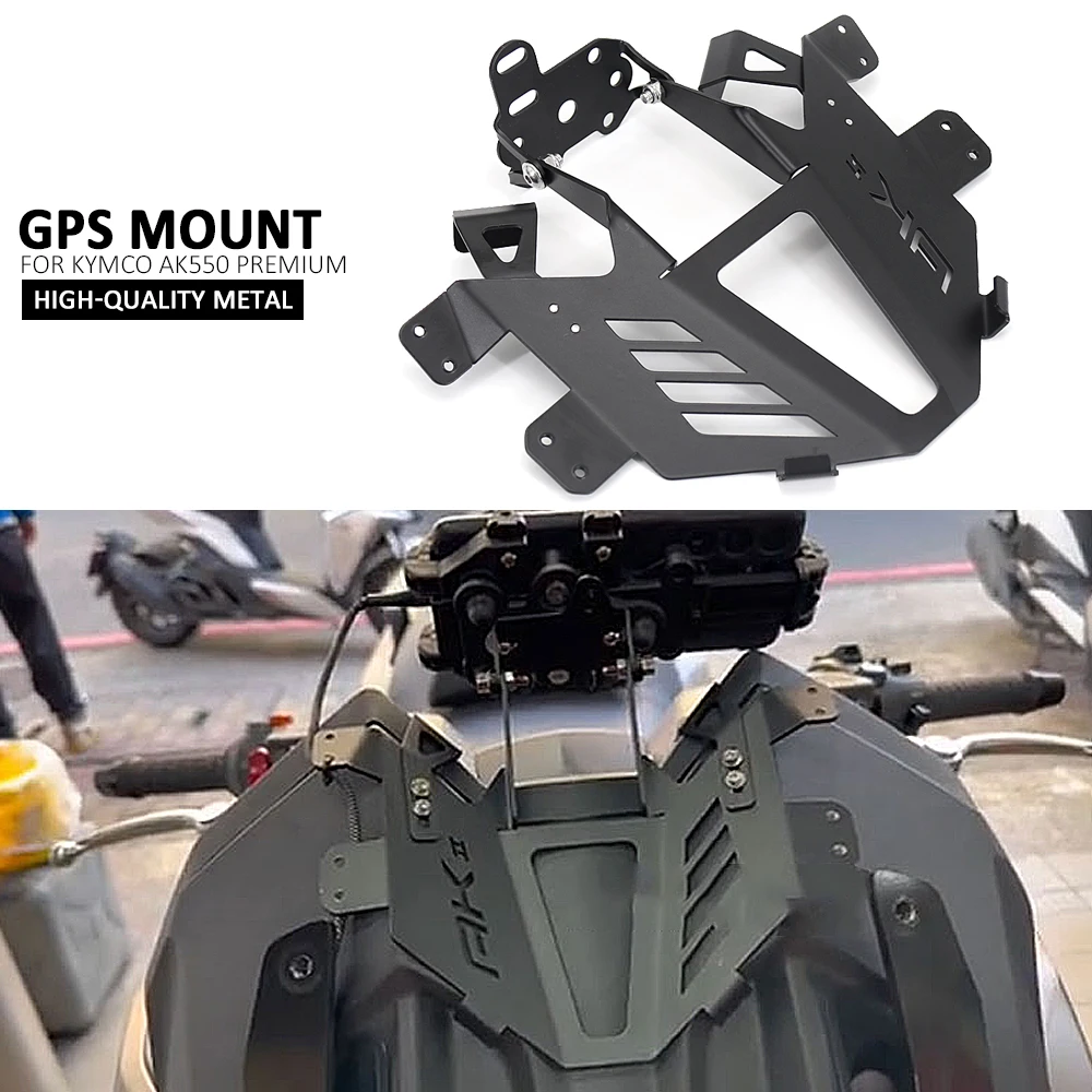 

New Motorcycle GPS Smart Phone Navigation Mounting Bracket Adapter Holder Brand For KYMCO AK550 AK 550 ak550 ak 550 Premium