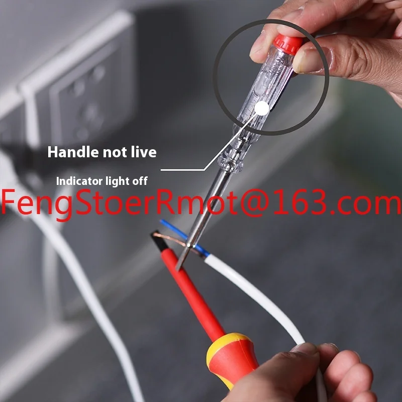VDE 1000V Screwdriver 75mm One Shape Repair Hardware Tool, Black Oxidation
