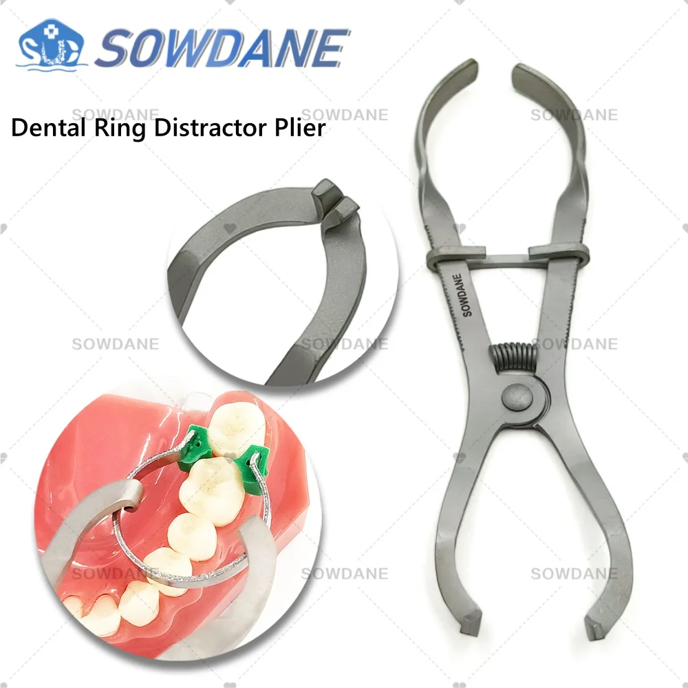 

Dental Ivory Forcep Dentist Ortho Orthodontic Tool Instrument Dental Metal Ring Distractor Plier Dental Matrics Matrice Forcep