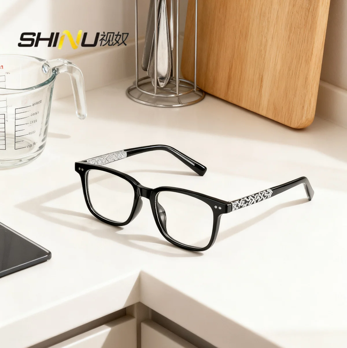 

SHINU Progressive reading glasses women TR90 Slimming effect with frames Presbyopic myopia glasses custom Multifocal Presbyopia