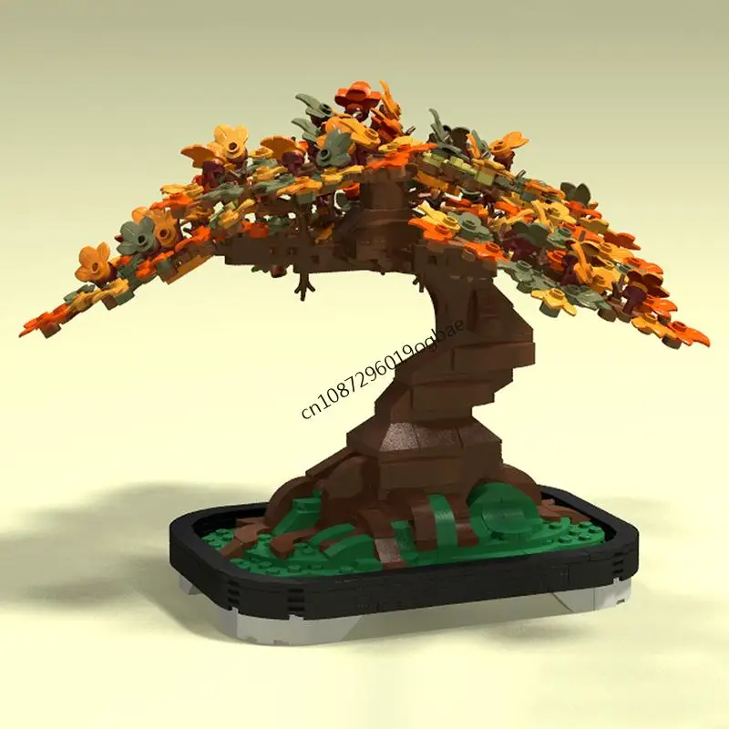 新しい 622 個人気の植物シリーズ葉のある根深い盆栽秋モデルカスタムパズル Diy クリエイティブアイデア子供のおもちゃ誕生日プレゼント