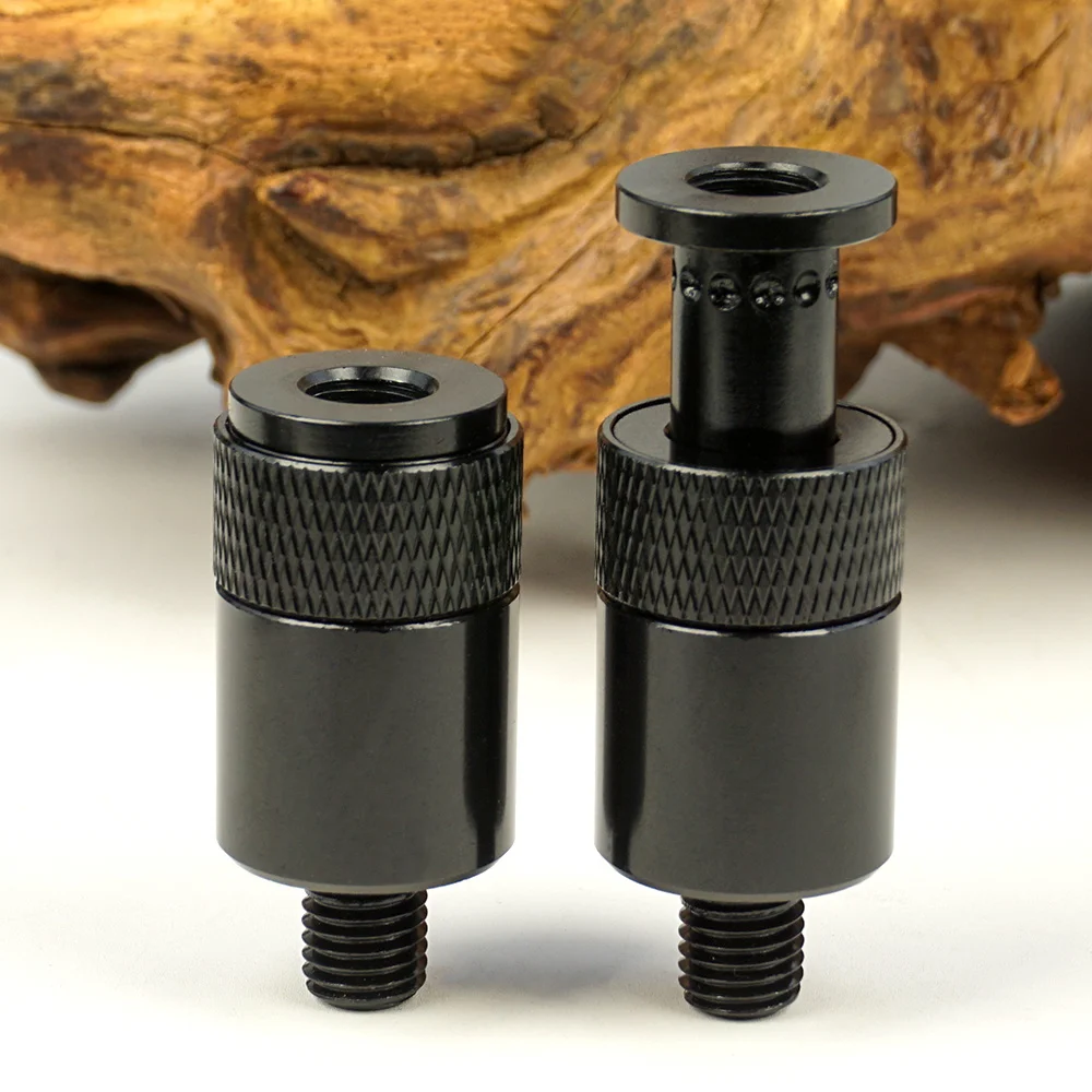 

Hirisi 2pcs Carp Fishing Quick Release Adapter Aluminum Twist-Lock Design for Rod Pod Fishing Alarms Durable Corrosion-Resistant