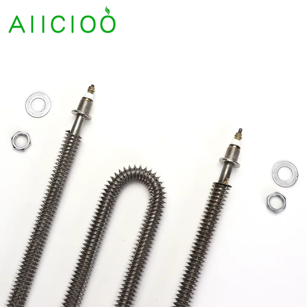 

AIICIOO M16 Ребристый нагреватель 220 В Воздушная нагревательная трубка для плиты Электрический трубчатый нагреватель 1 кВт/1,5 кВт/2 кВт/2,5 кВт3 кВт