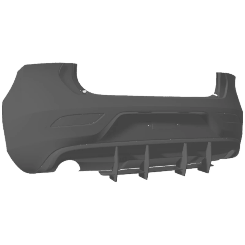 

For Volvo V40 2013-2016 Year Rear Diffuser Bumper Lips Spoiler Splitter Body Kit Accessories