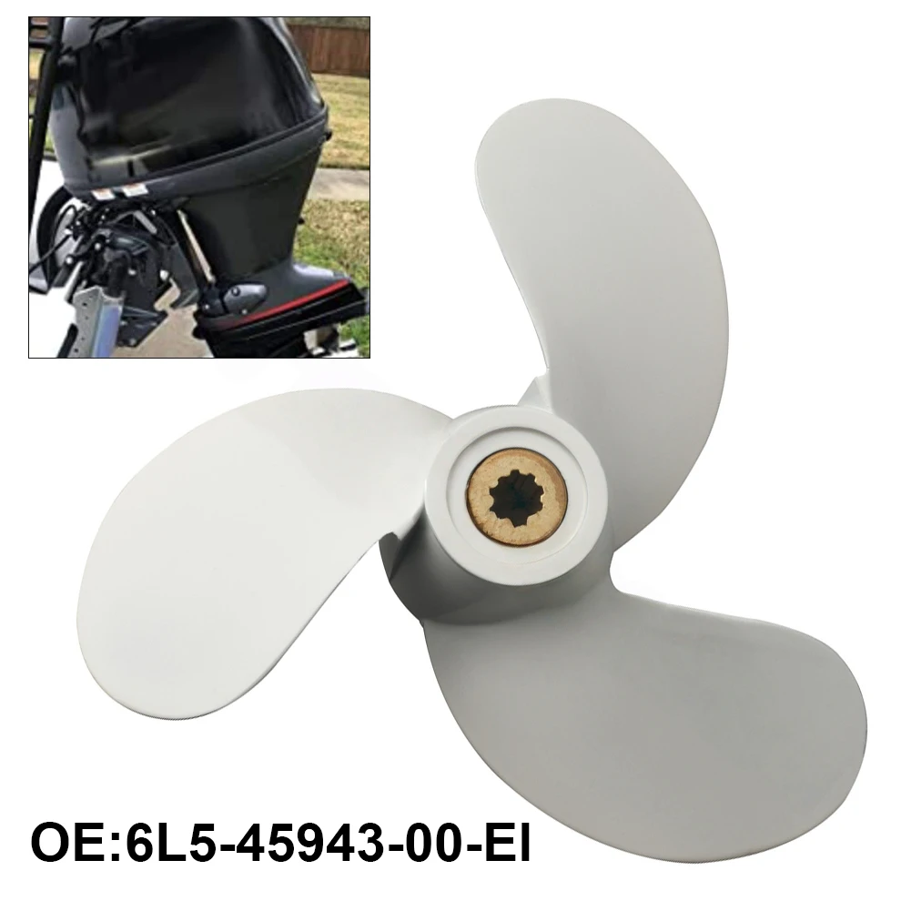 

Marine Outboard 2.5/3HP F2.5MSH 3MLHY Propeller OEM Part Number 6L5-45943-00-EL 3X7 1/4X6 Replacement Car Accessories