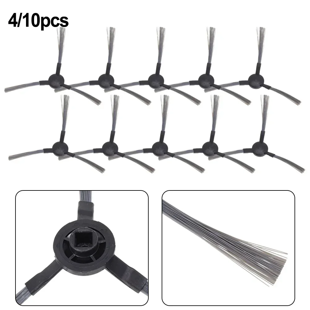 4/10pcs Side Brushes For Cecotec For Conga 999 Household Appliances Vacuum Cleaner Accessories