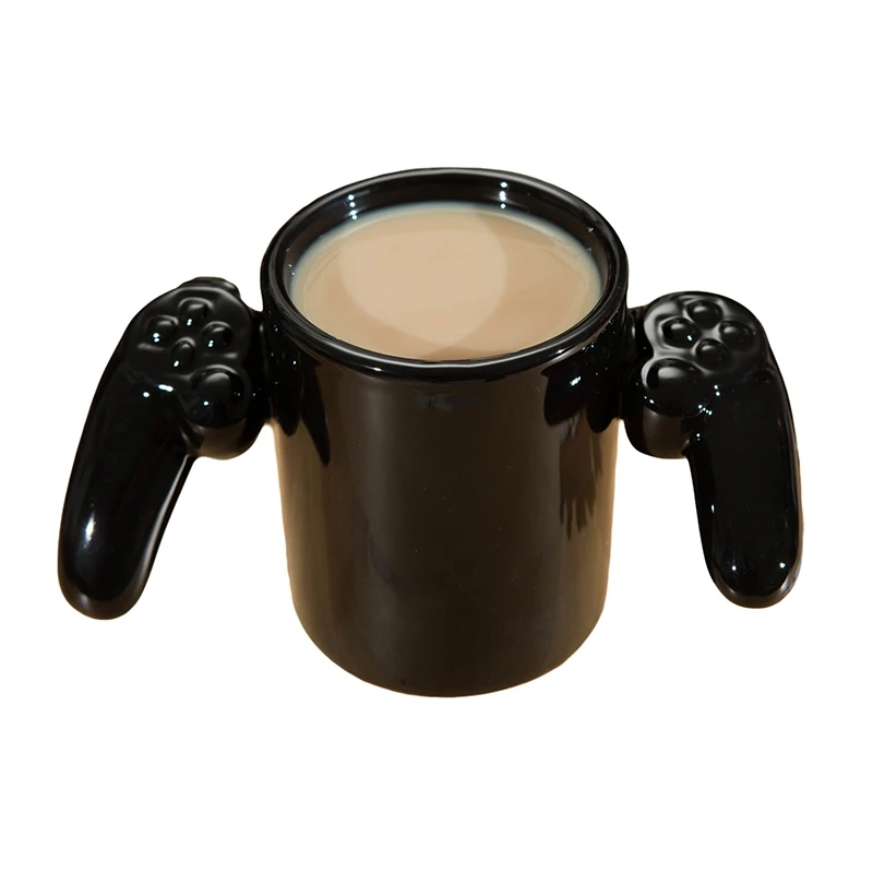 New Personality Handle Coffee Milk Cup with 