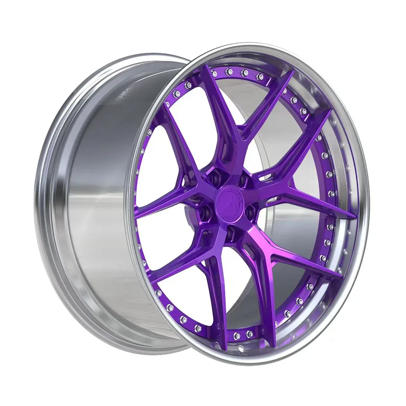 

Custom Forged Wheels 2 Piece Aluminum Alloy Rims 18 19 20 22 23 Inch 5x112 5x114.3 5x120 5x130 With JWL And VIA