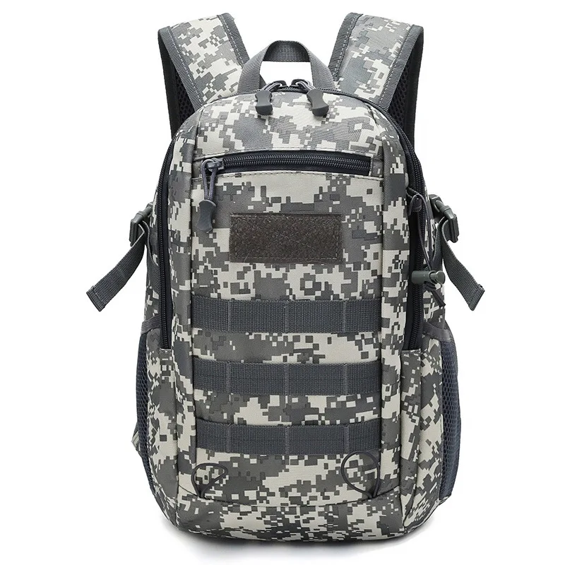 Mochila tática pequena para homens, 25l, impermeável, para viagens, camping, pesca, caça, armygreen