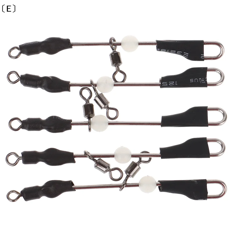 〔E〕5 piezas Conectores de Pesca Enganches Rápidos Temporales Para Kolay Atma Aparati〔Winter5〕