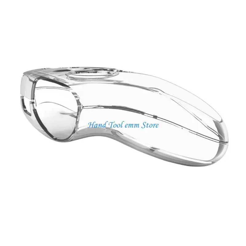 

H37F Controller Shell Cover Transparent PC Housing Scratchproof Guard Tool Less Assembly Ergonomic Environmental Material