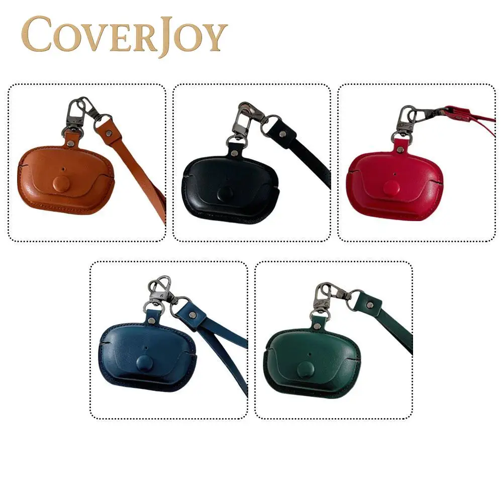 For Echnics EAH-AZ100 AZ80 Headphones PU Leather Case with Vinyl Bean Design Soft Carrying Pouch Bluetooth Accessories