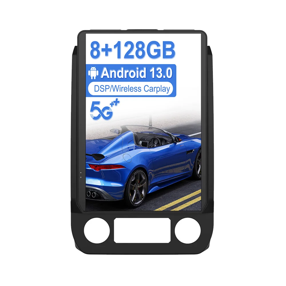14.4 inch Android 13.0 8+128GB Car Stereo Player For Ford F150 2015 2016 - 2020 Upgrade Tesla Screen GPS Audio Radio Head Unit