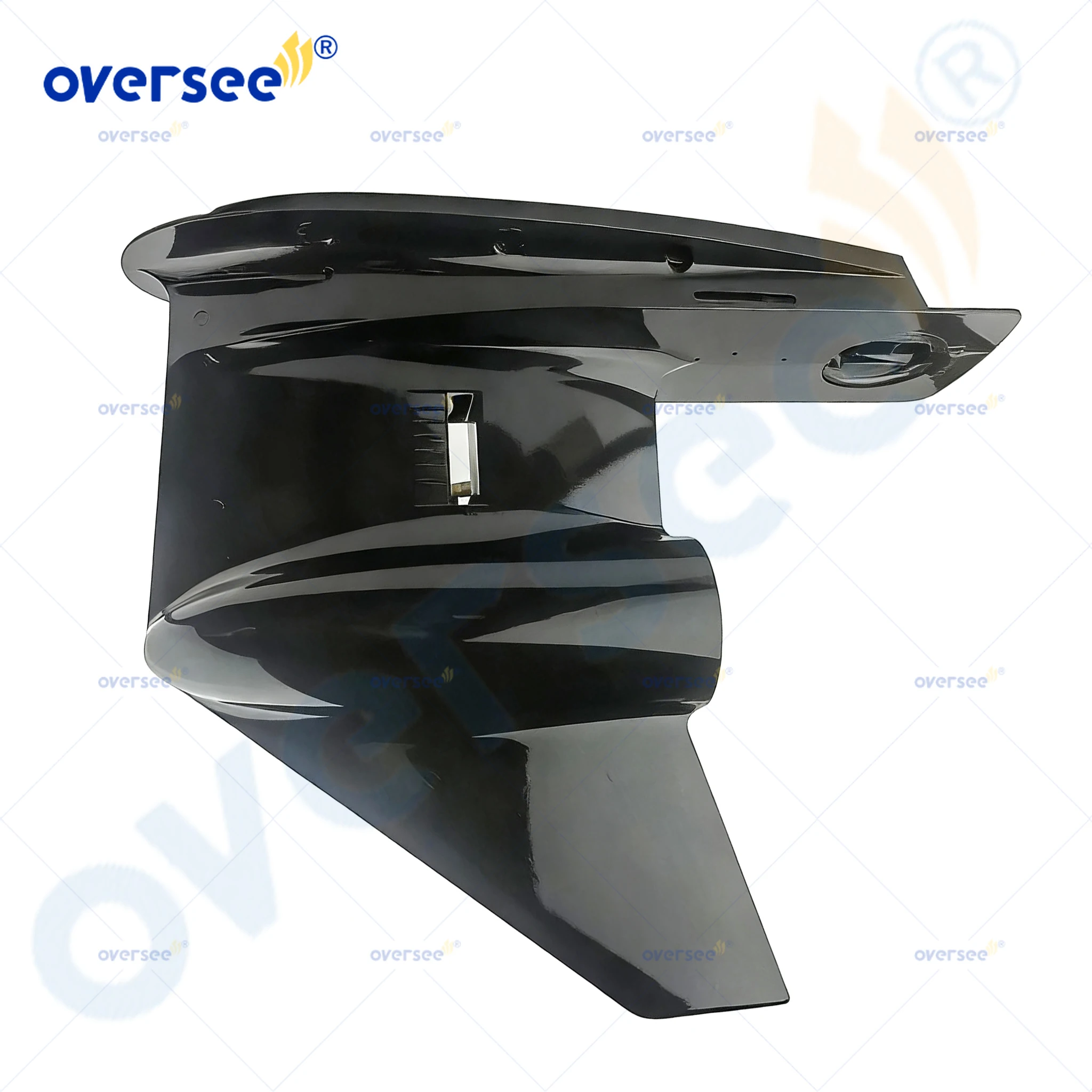 Oversee 6E5-45301-07-8D Lower Casing For Yamaha 2/4 Stroke 115 130HP F115 LF130 Outboard Engine 2005 and UP
