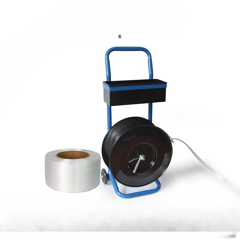 Packing belt with tray cart Two-wheel hand-push tool cart, cart packaging belt