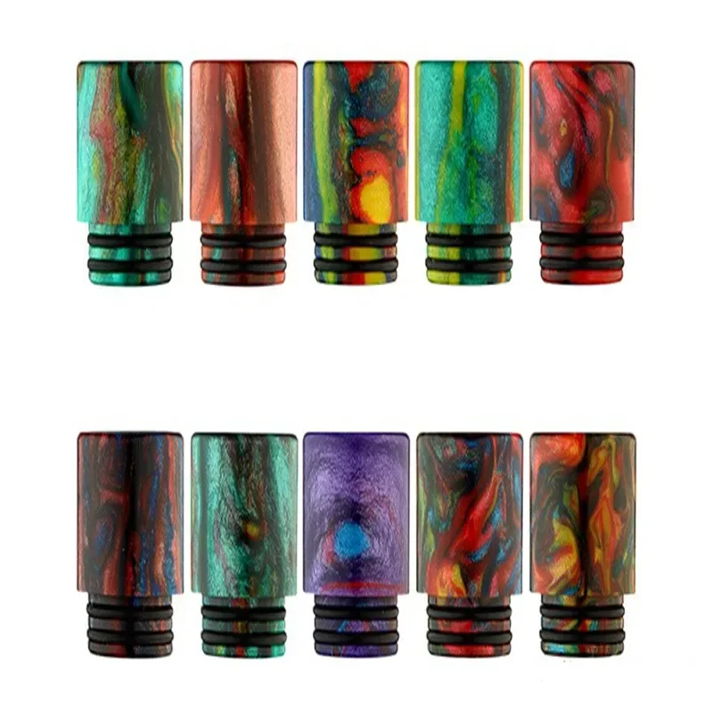 810 الراتنج تتحمل بالتنقيط تلميح ل TFV8/TFV12 خزان Clearomizer واسعة 810 بالتنقيط تلميح لآلة 810 موضوع لون عشوائي 2 قطعة #4