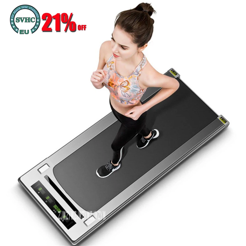 Mini Treadmill Fitness Equipment Easy To Run Treadmill Home Mute Flat Treadmill Body Building With /Without Handrail