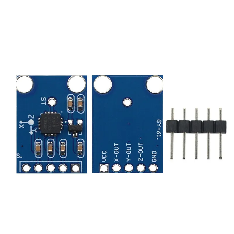 Hot sell GY-61 ADXL335 Triaxial Acceleration Tilt Angle Sensor Module