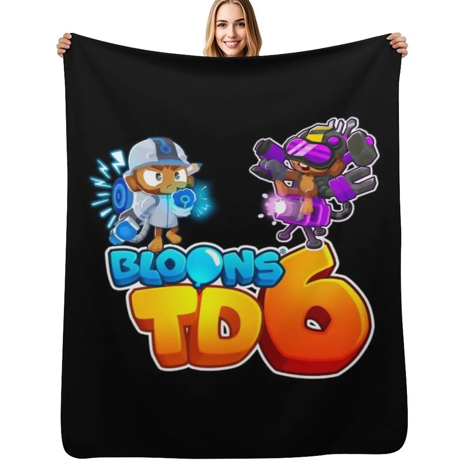 

Bloons TD6 Throw Blanket cosplay anime Thin Luxury Brand Blanket