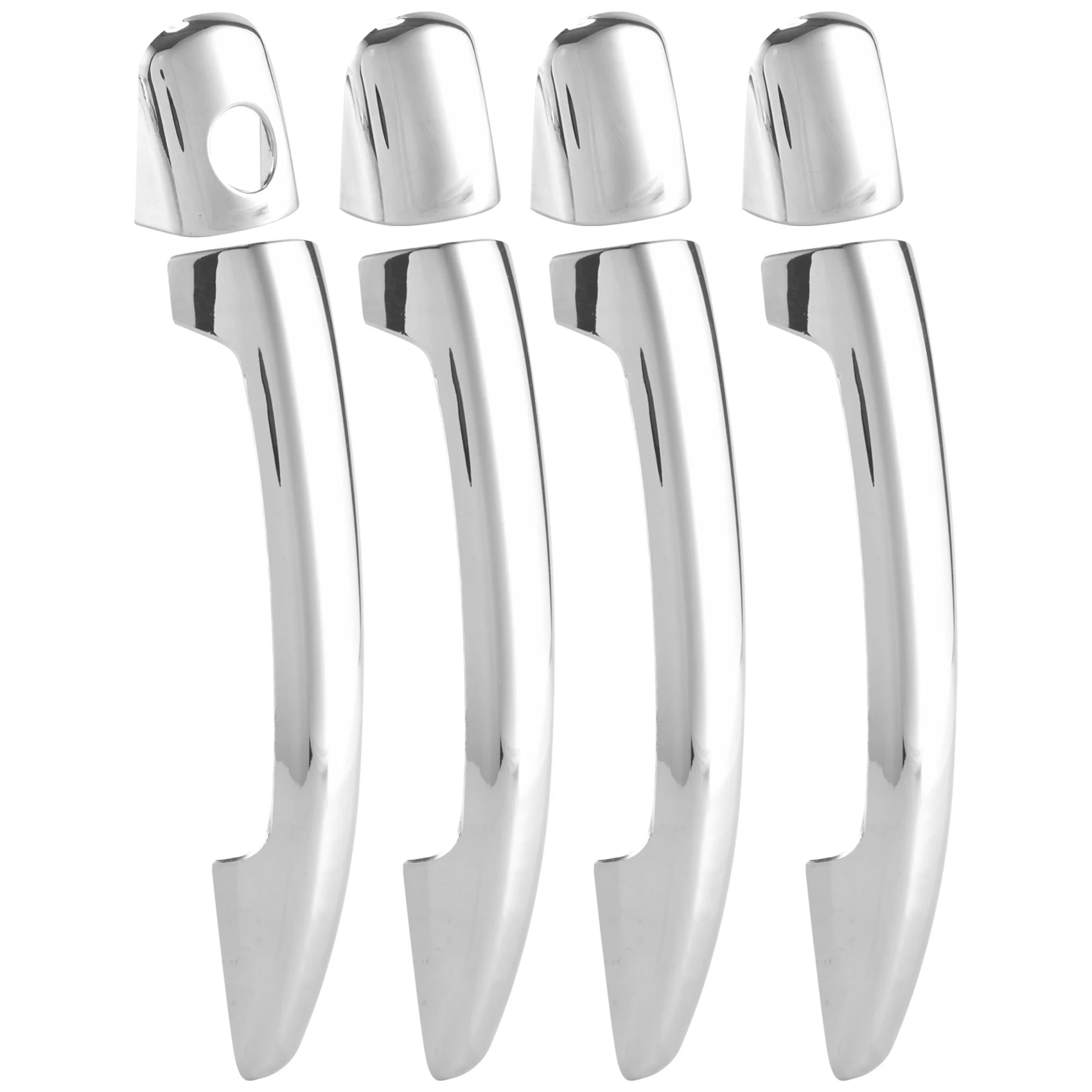 

for Citroen C4 C4 Picasso C6 Peugeot 207 308 407 Chrome Door Handle Cover Trim—L48A