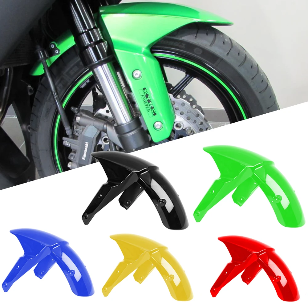 

Motorcycle Mudguard Front Tire Fender Fairing Wheel Cover Cowling For Kawasaki Ninja ZX-10R ZX-6R Z1000SX Motorbike Front Cowl