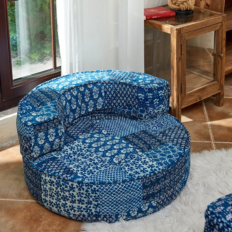 

FG52Imported Internet celebrity single sofa tatami sitting room light luxury lazy floor sofa