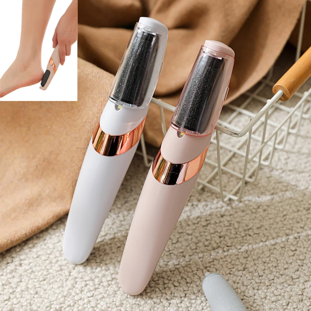 Professional Electric Foot Grinder for Dry Skin Calluses - Foot Repair Tool with 2 Sanding Heads for Personal Hygiene And Beauty
