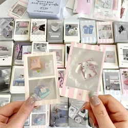 30Pcs Korean Ins Chic Girlish Daily Life Collectible Card K-pop Idol 3-inch Photocards Packing Decorative Card Girl's Swop Gifts