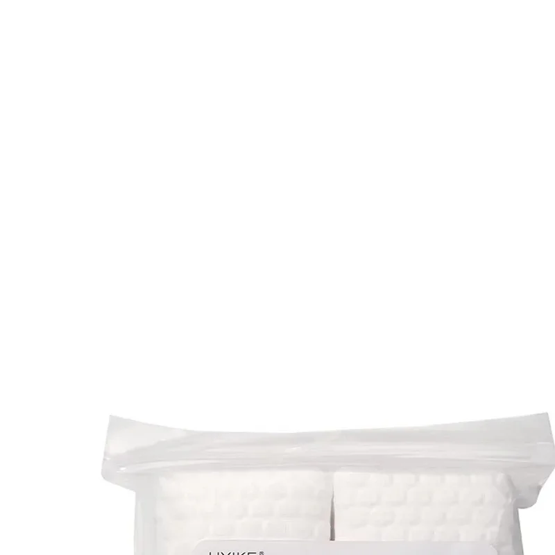 200 Pz/pacco Tampone di Cotone per Unghie Rimozione Smalto Gel Pulito Tovaglioli per Manicure Salviette Senza Pelucchi Detergente in Cotone Dischetti di Carta Vernice Strumento