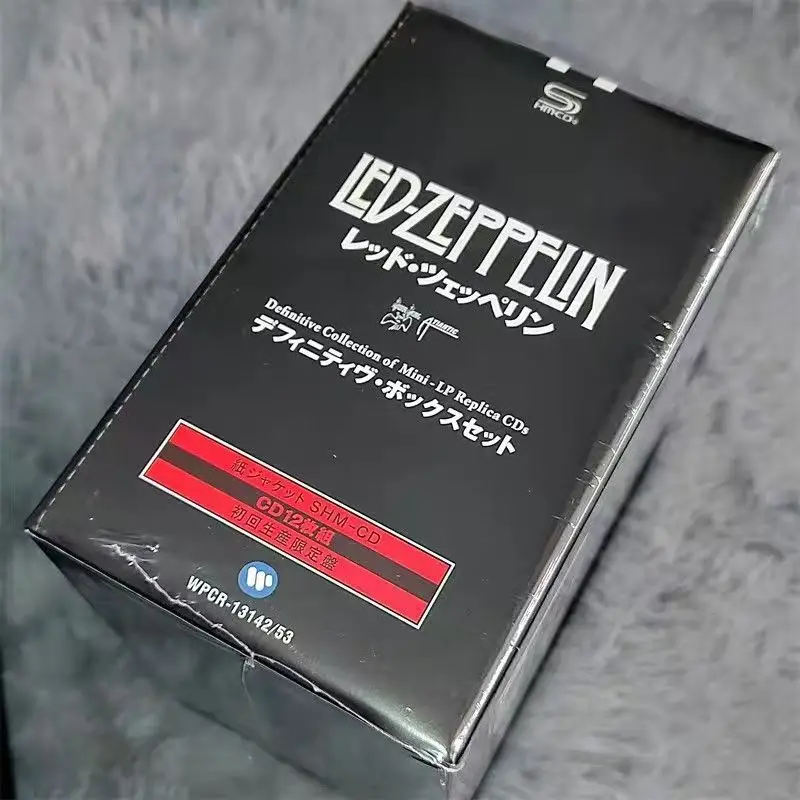 Rock band Led Zeppelin Robert Anthony Plant Music CD Complete Album 12 Music Albums Role Playing Walkman Music Box Collection