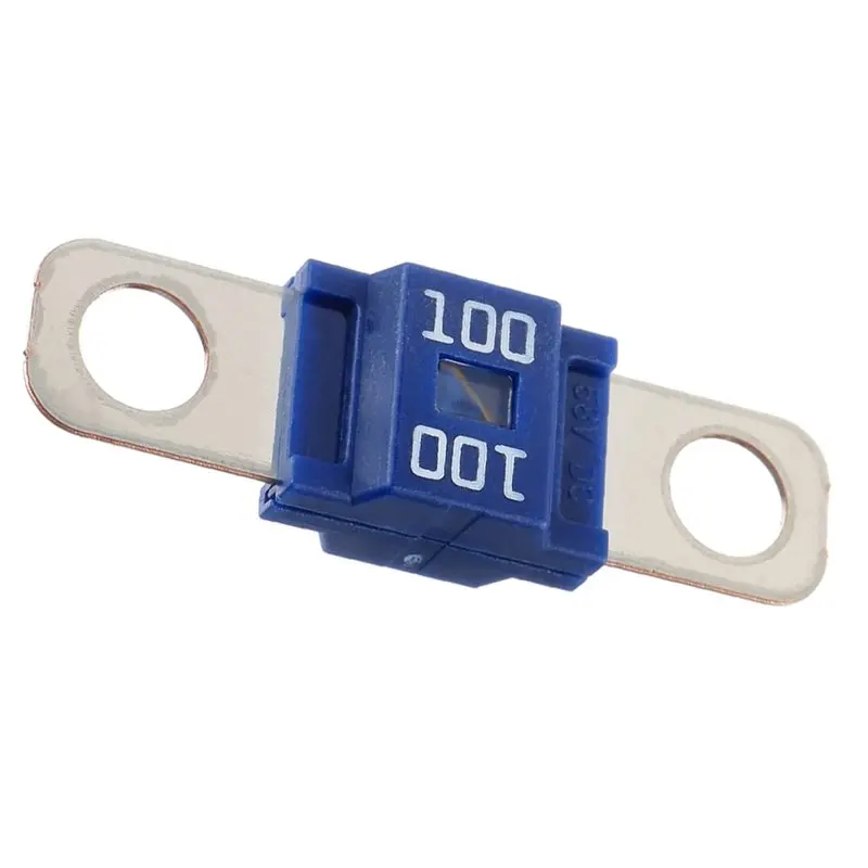 Bolt-On 100A 100 Amp Fuse 5Pcs High Current Fuses For Cars, Trucks, Construction Vehicles, Buses, Caravans