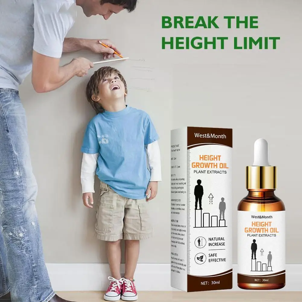 신장 증가 에센셜 오일 성장 컨디셔닝 오일, 진정 성장 오일 마사지, 허브 뼈 발 바디 촉진, T9M5