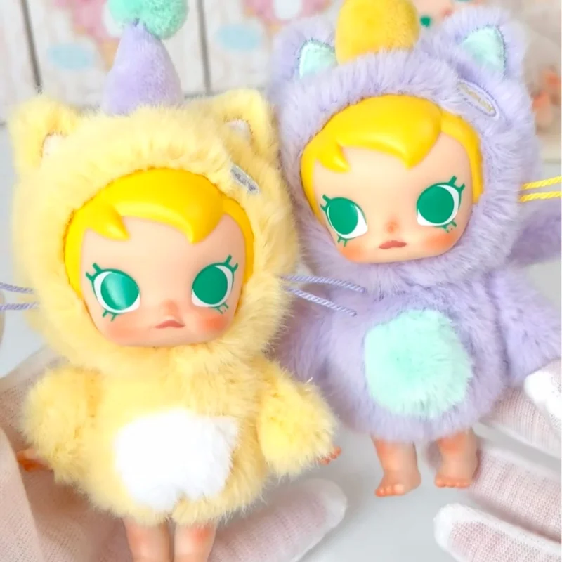 حقيقية Popmart الطفل مولي جيب الأصدقاء سلسلة الفينيل أفخم صندوق أعمى لطيف دمية العصرية لعبة سطح المكتب زخرفة نموذج المرآب عدة #5