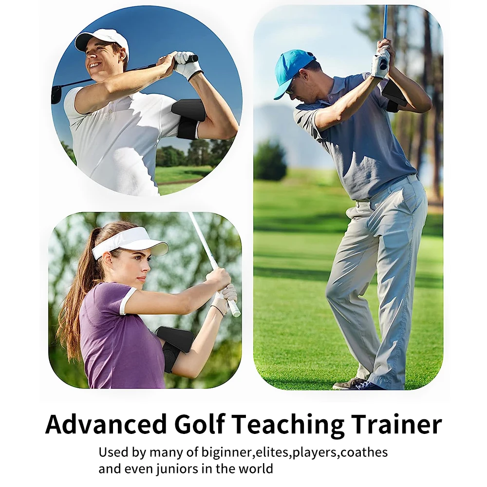 Pro Golf Swing Trainer Aid Arm Extender for Golf Teaching Aid, Useful Golf Accessorie，Golf Gifts for Avid and Beginner Golfer