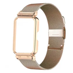 Correa de reloj para Samsung Galaxy Fit 3, pulsera milanesa, correa Samsung Fit 3, pulsera Milan de acero inoxidable Fit3