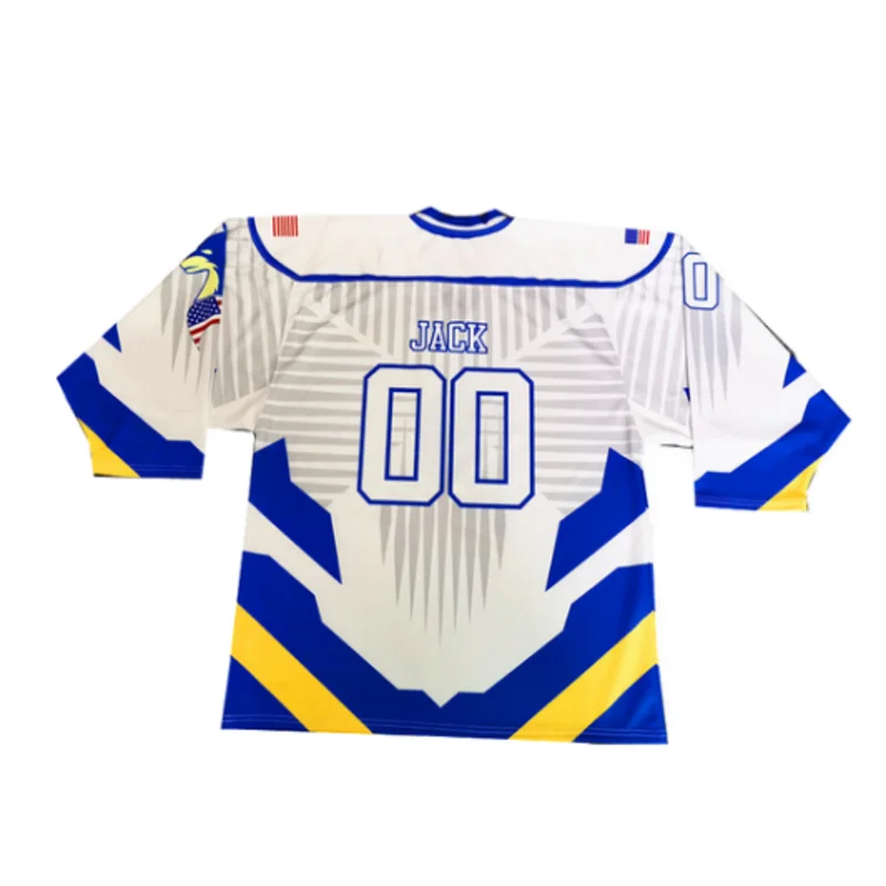 Personalizado mais novo adulto senhora juventude hóquei no gelo jerseys