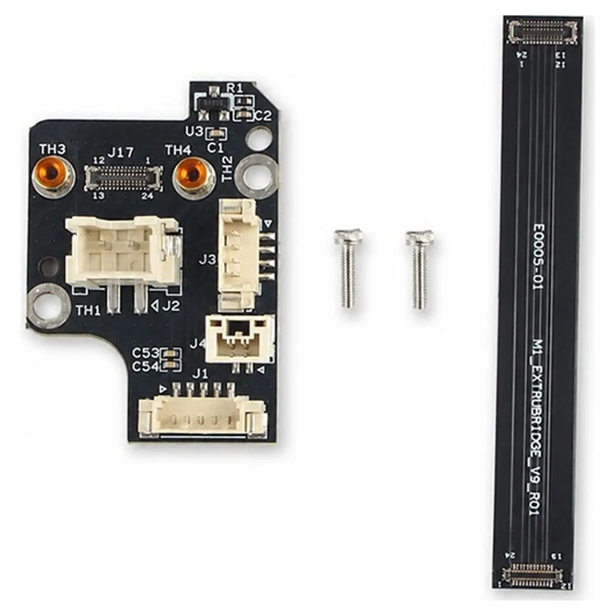 ABIU Extruder Interface Board with FPC Cable for Bambu Lab X1 / X1C 3D Printer Spare Parts